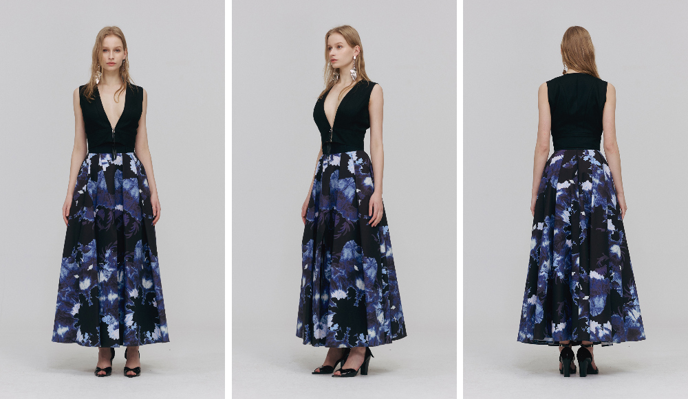 드레스 모델 착용 이미지-S1L2